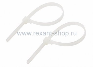 Фотография товара 'Rexant Хомут многоразовый 8.0 x 200 мм 07-0209'