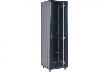 Фотография товара 'Rexant 04-4288-211 Шкаф телекоммуникационный напольный 19" 42U 800×800мм'