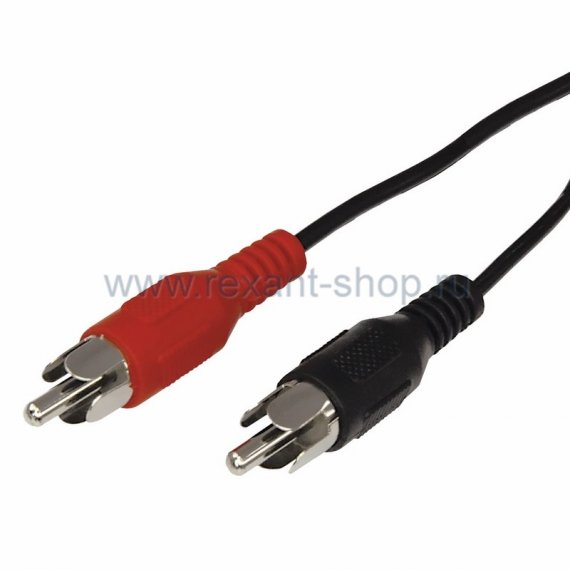 Фотография товара 'Rexant Шнур 2x2 RCA 5 м 17-0106'