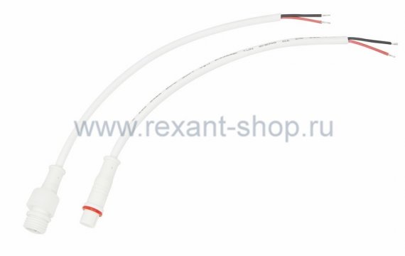 Фотография товара 'Rexant Соединительный кабель (2pin) герметичный (IP67) 11-9320'