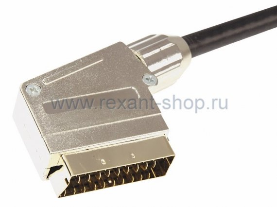 Фотография товара 'Rexant Шнур SCART Plug - SCART Plug 21pin 17-1111'