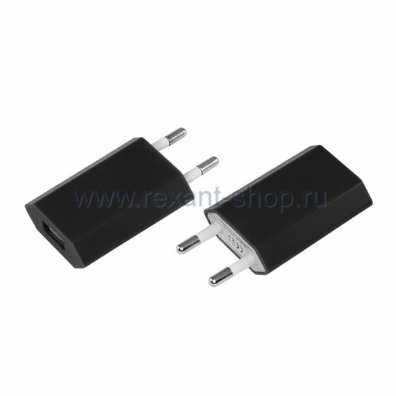 Фотография товара 'Rexant Сетевое зарядное устройство для iPhone USB 18-1900'