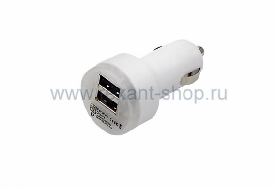 Фотография товара 'Rexant Автозарядка в прикуриватель 18-1189'