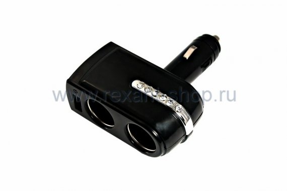 Фотография товара 'Rexant Разветвитель автоприкуривателя 16-0238'