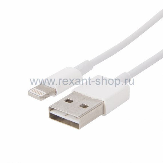 Фотография товара 'Rexant Кабель для iPhone 5/5S/5C/6/6+ 18-0121'