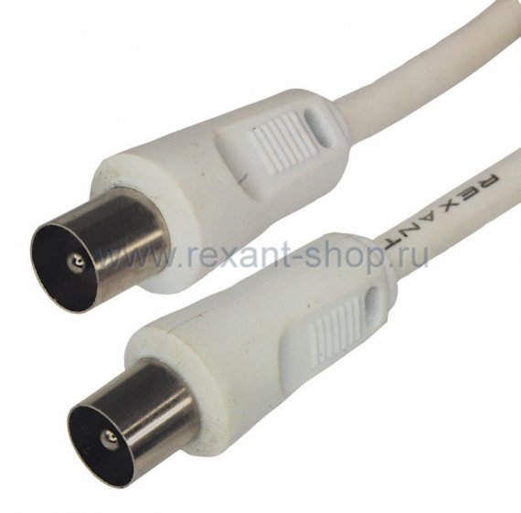 Фотография товара 'Rexant Шнур TV Plug - TV Plug 1.5М 18-0102'