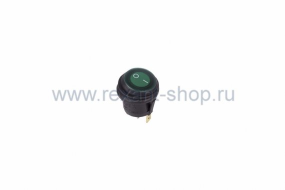 Фотография товара 'Rexant Выключатель клавишный круглый 250V 6А (4с) 36-2597'