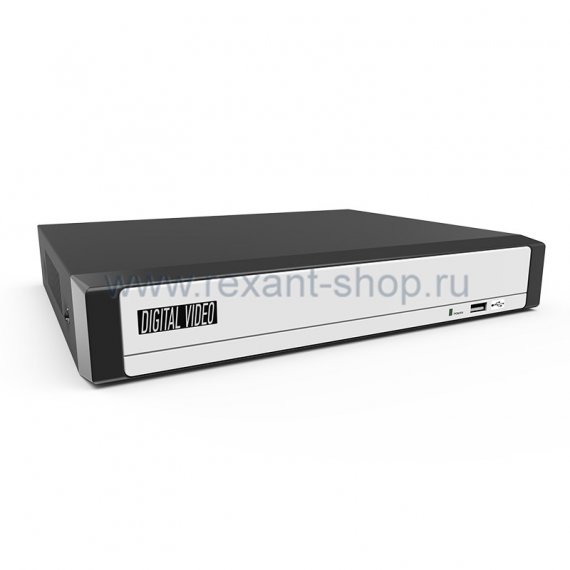 Фотография товара 'Rexant 16-ти канальный Гибридный AHD / 960H / IP Видеорегистратор 45-0175'