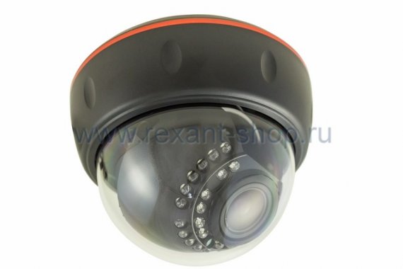 Фотография товара 'Rexant Купольная пластиковая IP видеокамера 2,1Мп 45-0254'