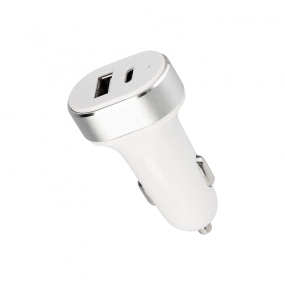 Фотография товара 'Rexant 18-2227 Автозарядка в прикуриватель АЗУ USB-A+USB-C, 3.1 A'