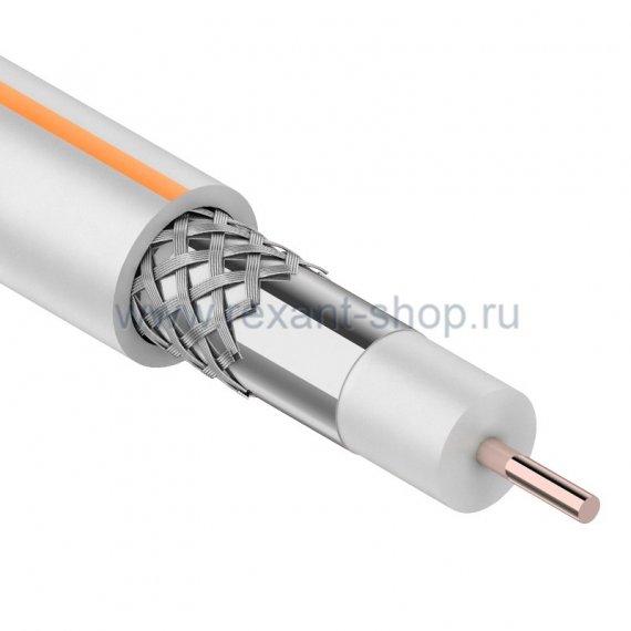 Фотография товара 'PROCONNECT Кабель для спутникового телевидения SAT 50M+Cu/Al/Al, 75 Ом 01-2401-1'