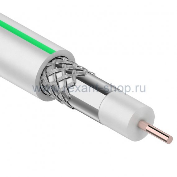 Фотография товара 'PROCONNECT Кабель для спутникового телевидения SAT 703B+Cu/Al/Al, 75 Ом 01-2431-1'