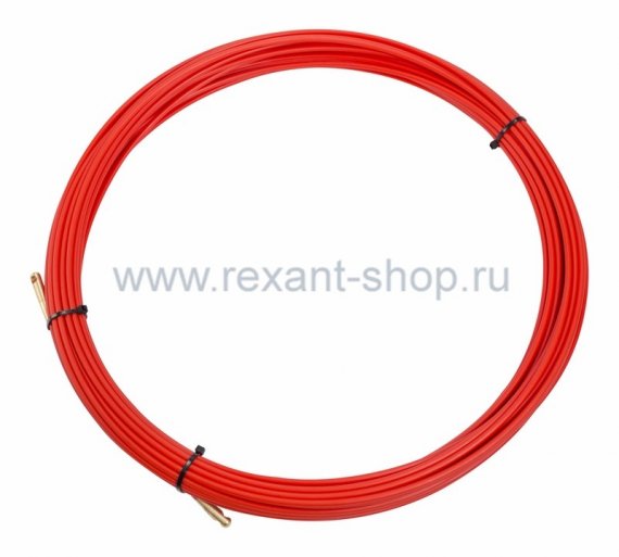 Фотография товара 'Rexant Протяжка кабельная (мини УЗК в бухте), стеклопруток, d=3,5мм 47-1020'