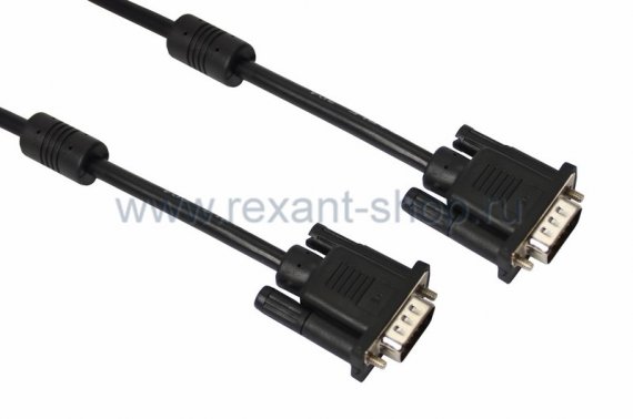 Фотография товара 'Rexant Шнур VGA plug - VGA plug 3М 17-5505-6'