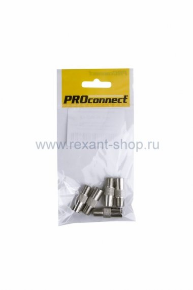 Фотография товара 'Rexant ПЕРЕХОД гн F - гн TV 05-4302-4-9'