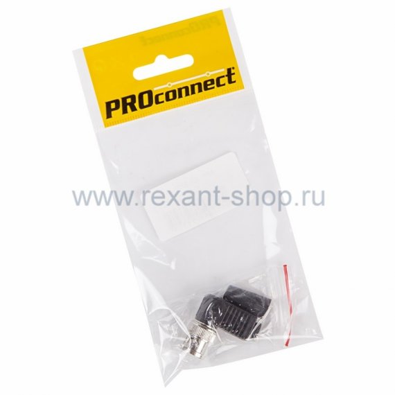 Фотография товара 'Rexant РАЗЪЁМ штекер BNC под винт с колпачком 05-3072-4-7'