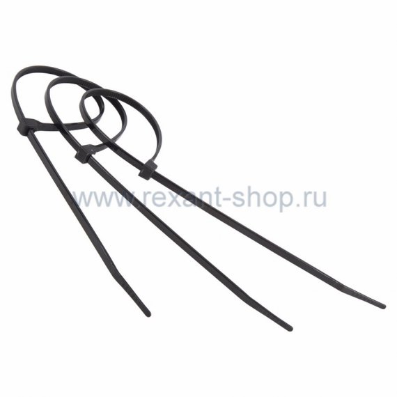 Фотография товара 'Rexant Хомут nylon 300 х 4.0 мм 07-0301-1'