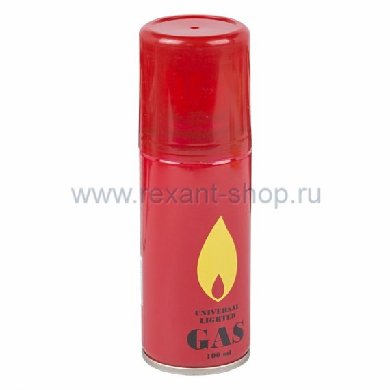 Фотография товара 'Rexant Газ для зажигалок, метал.баллон 09-1421'