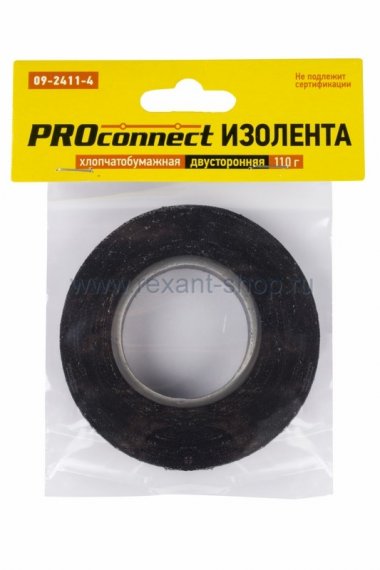 Фотография товара 'Rexant Изолента х/б двусторонняя 09-2411-4'