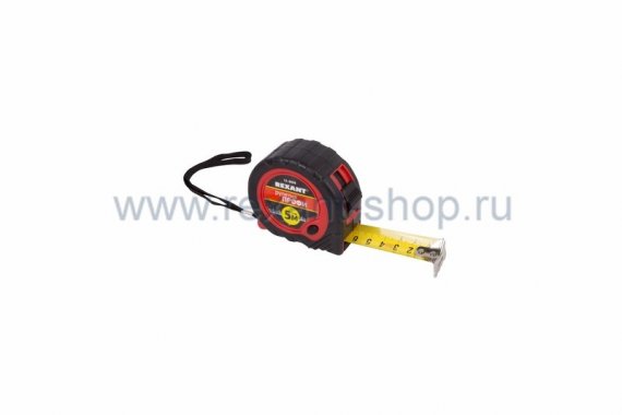Фотография товара 'Rexant Рулетка " Профи" прорезиненный корпус 12-9006'