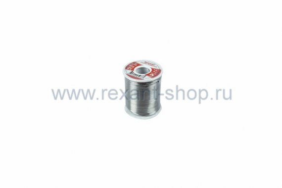 Фотография товара 'Rexant Припой с канифолью 500 гр. d=2.0 мм 09-3383'