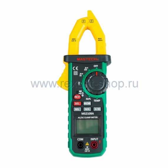 Фотография товара 'Mastech Токовые клещи MS2109A 13-1309'