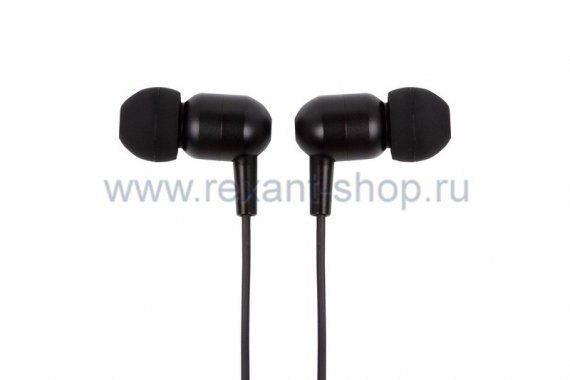 Фотография товара 'Rexant Наушники металлические MT-001 с микрофоном 18-2001'