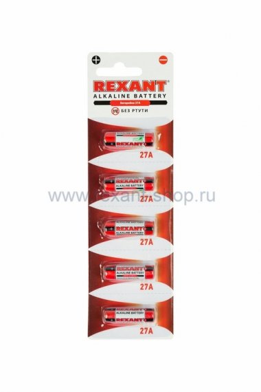 Фотография товара 'Rexant Батарейка 27A 30-1043'