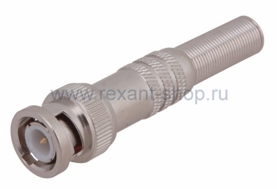 Фотография товара 'Rexant РАЗЪЁМ штекер BNC под пайку с пружиной 05-3075'