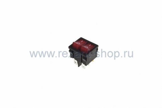 Фотография товара 'Rexant Выключатель клавишный 250V 6А 36-2160'