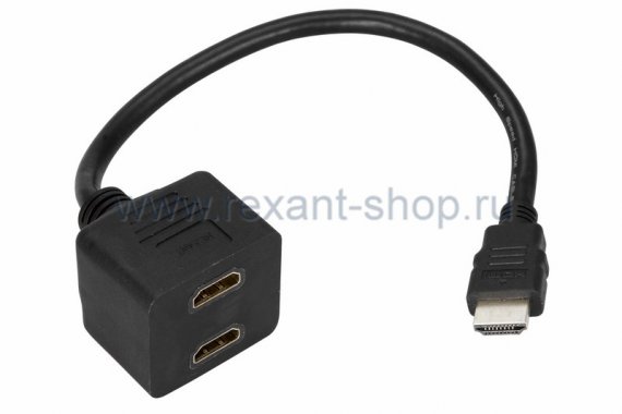 Фотография товара 'Rexant ПЕРЕХОДНИК штекер HDMI 17-6832'