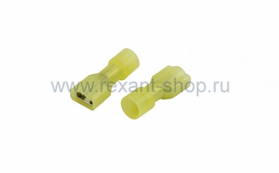 Фотография товара 'Rexant КЛЕММА ПЛОСКАЯ полностью изолированная 08-0652'
