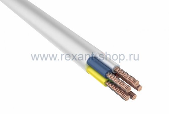 Фотография товара 'Rexant Провод ПВС 5х2,5 01-8072'