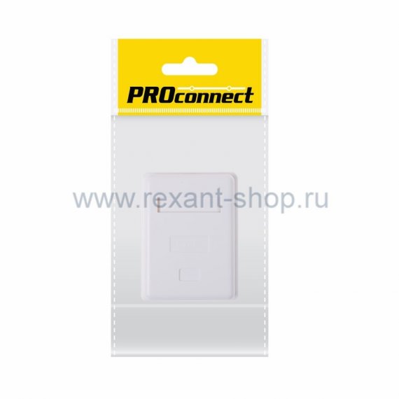 Фотография товара 'Rexant Розетка комп.1хRJ-45 8р-8с CAT 5е 03-0122-9'