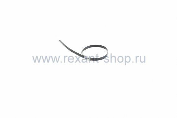 Фотография товара 'Rexant Хомут стальной с полимерным покрытием 400х4,6 07-0428-5'