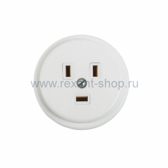 Фотография товара 'Rexant Розетка силовая для электроплиты с заземлением IP 20 40А 250В 11-8520'