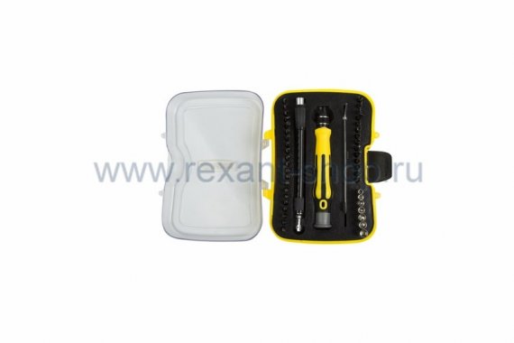 Фотография товара 'Rexant Набор отверток для точечных работ 45 предметов 12-4706'