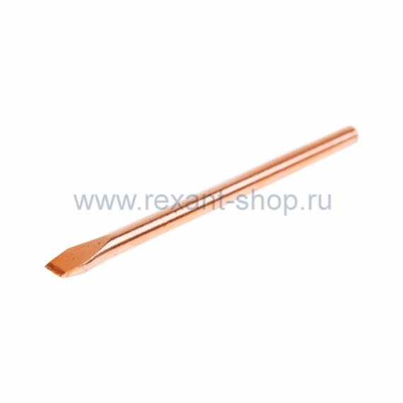 Фотография товара 'Rexant Жало медное 3.8 для паяльников 25Вт 12-9941'