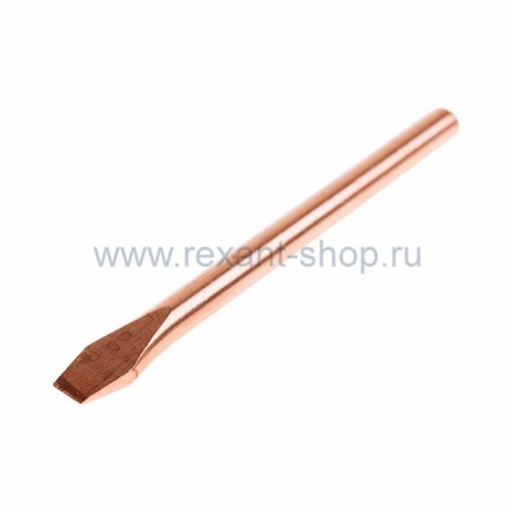 Фотография товара 'Rexant Жало медное 4.8 для паяльников 40Вт 12-9942'