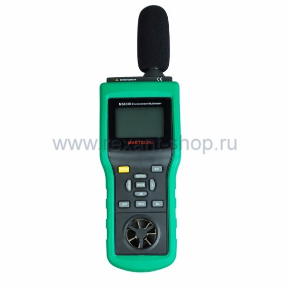 Фотография товара 'Rexant Многофункциональный тестер окружающей среды MS6300 13-1250'