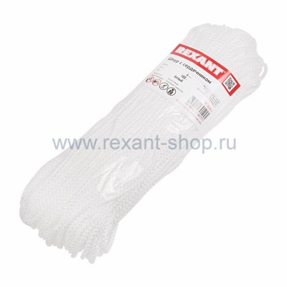 Фотография товара 'Rexant Шнур с сердечником 4 мм 77-1413-1'