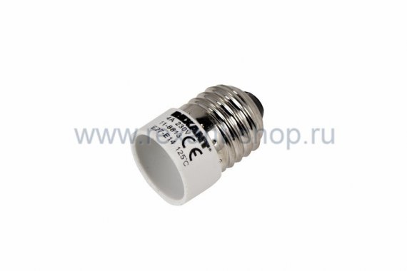 Фотография товара 'Rexant Переходник цокольный Е27-Е14 11-8813'
