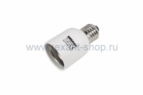 Фотография товара 'Rexant Переходник цокольный Е27-Е40 11-8812'