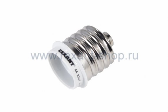 Фотография товара 'Rexant Переходник цокольный Е40-Е27 11-8821'