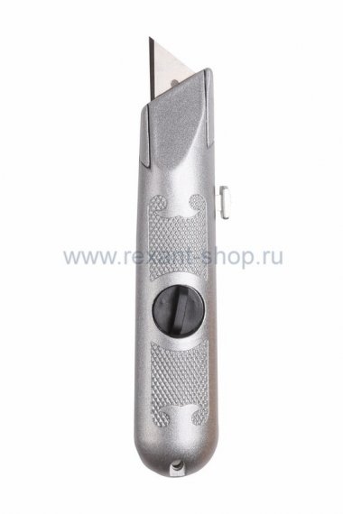 Фотография товара 'Rexant Нож с трапециевидным выдвижным лезвием 12-4908'