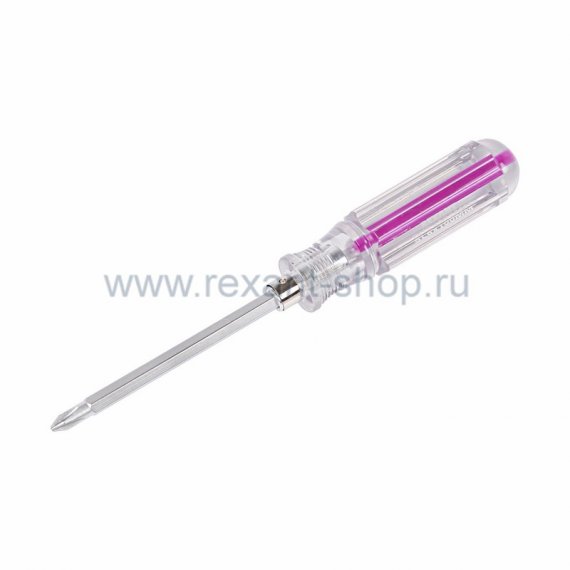 Фотография товара 'Rexant Отвёртка комбинированная, прозрачная рукоятка 12-4742'