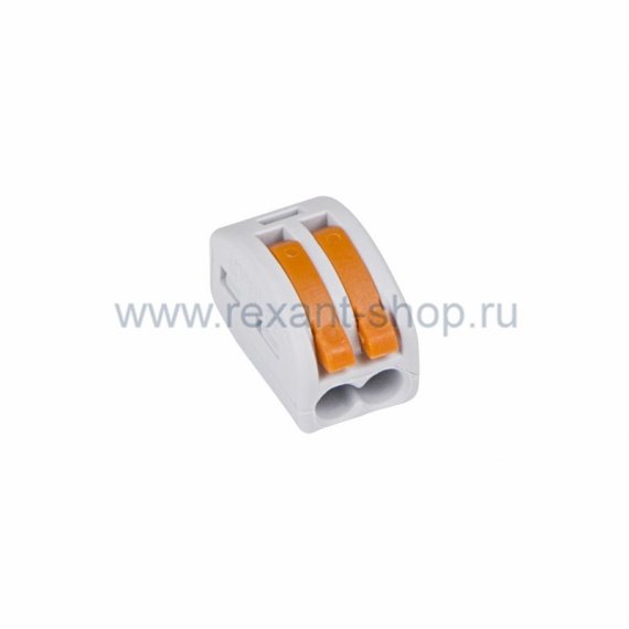 Фотография товара 'Rexant Универсальная многоразовая 2-проводная клемма 07-5252-4'