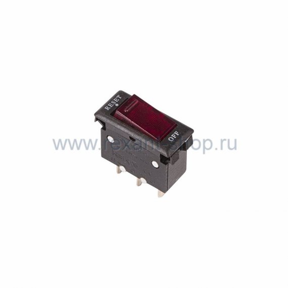 Фотография товара 'Rexant Выключатель - автомат клавишный 250V 15А (3с) 36-2610'