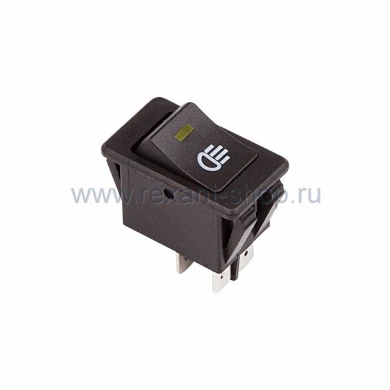 Фотография товара 'Rexant Выключатель клавишный 12V 35А (4с) 36-4442'