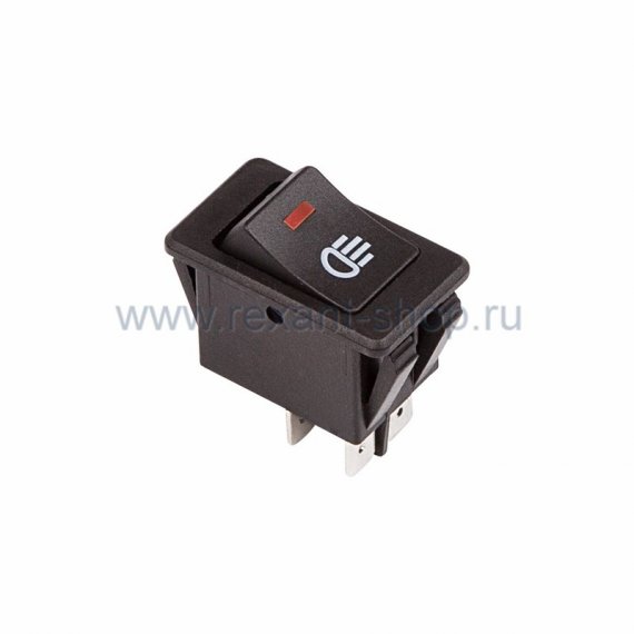 Фотография товара 'Rexant Выключатель клавишный 12V 35А (4с) 36-4440'